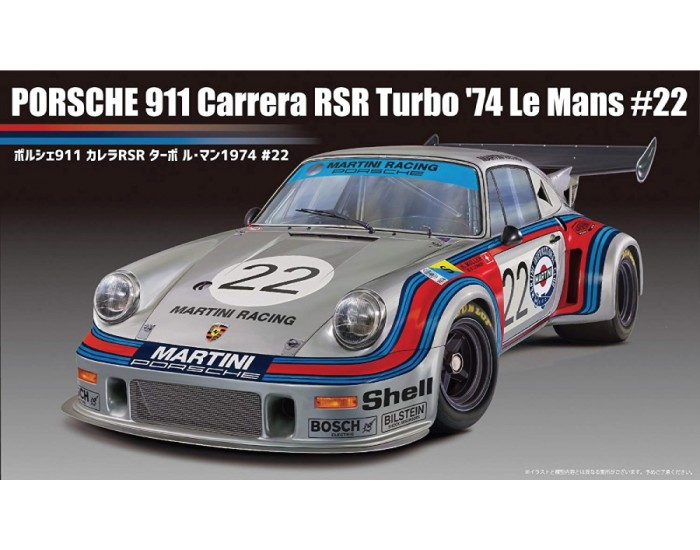 Fujimi - 126487 - Porsche 911 Carrera RSR Turbo '74 Le Mans  - Hobby Sector