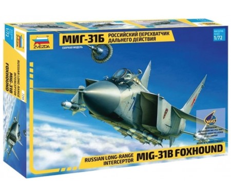 Zvezda - 7244 - Mig-31B Foxhound  - Hobby Sector