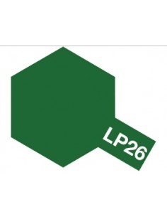 Tamiya - LP-26 - LP-26 Dark Green (JGSDF) - 10ml Lacquer Paint  - Hobby Sector