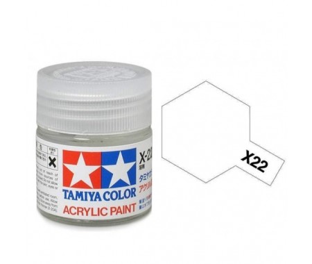 Tamiya - X-22L - X-22 Clear 23ml Acrylic Paint  - Hobby Sector