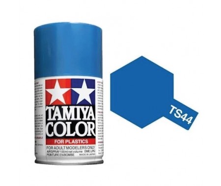 Tamiya - TS-44 - Brilliant Blue 100ml Spray Acrílico  - Hobby Sector