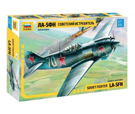 Zvezda - 7203 - LA-5FN Soviet Fighter  - Hobby Sector