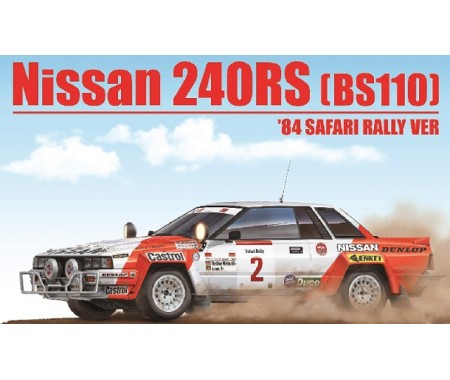 Aoshima / Beemax - B24014 - Nissan 240RS BS100 1984 Safari Rally version  - Hobby Sector