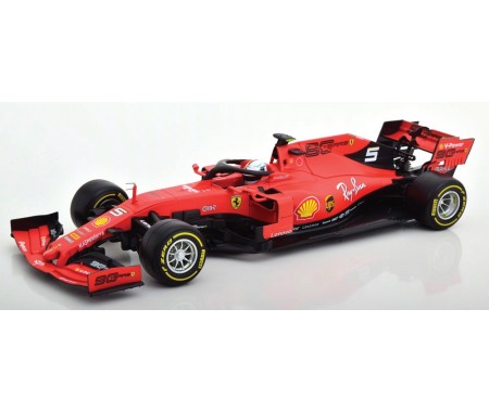 Bburago - 16807V - Ferrari F1 SF90 2019 - Sebastian Vettel  - Hobby Sector