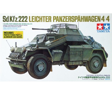 Tamiya - 35270 - Sd.Kfz.222 Leichter Panzerspahwagen (4x4)  - Hobby Sector