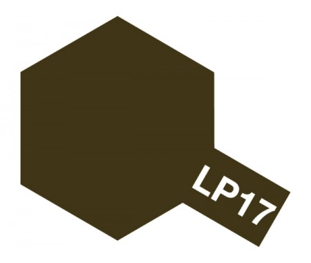 Tamiya - LP-17 - LP-17 Linoleum Deck Brown - 10ml Tinta Lacquer  - Hobby Sector