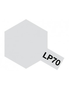 Tamiya - LP-70 - LP-70 Gloss Aluminum - 10ml Lacquer Paint  - Hobby Sector