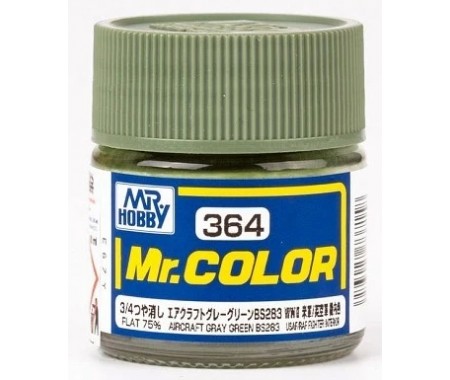 C364 Aircraft Gray Green BS283 - 10ml Lacquer Paint