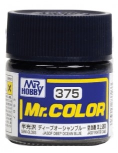 MrHobby (Gunze) - C375 - C375 JASDF Deep Ocean Blue - 10ml Lacquer Paint  - Hobby Sector