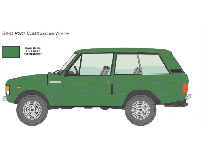 Italeri - 3644 - Range Rover Classic  - Hobby Sector