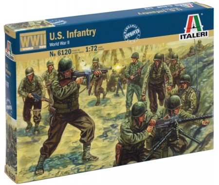 Italeri - 6120 - U.S. Infantry World War II  - Hobby Sector
