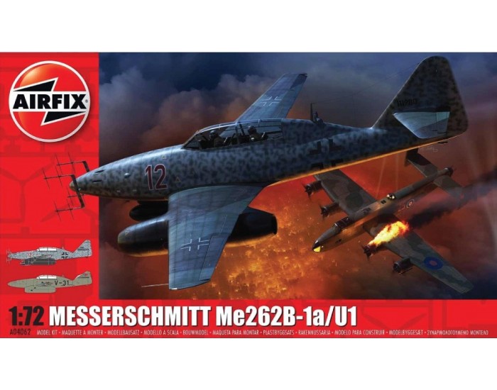 Airfix - A04062 - Messerschmitt Me262B-1A/U1  - Hobby Sector
