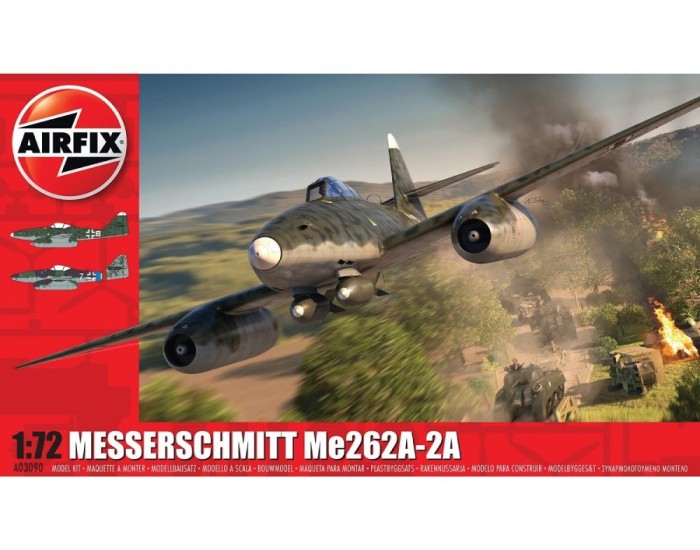 Airfix - A03090 - Messerschmitt Me262A-2A  - Hobby Sector