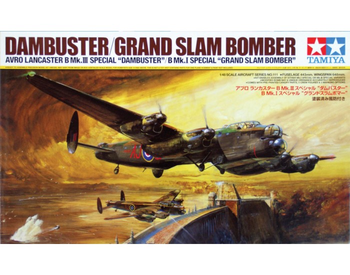 Tamiya - 61111 - Dambuster / Grand Slam Bomber  - Hobby Sector