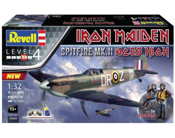 Revell - 05688 - Iron Maiden Spitfire MK.II Aces High  - Hobby Sector
