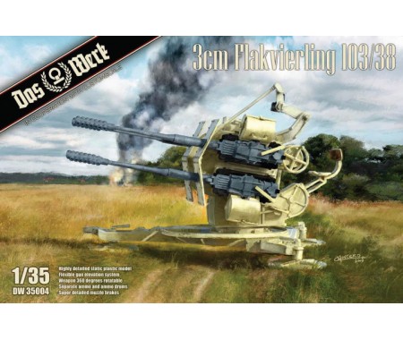 Das Werk - DW35004 - 3cm Flakvierling 103/38  - Hobby Sector