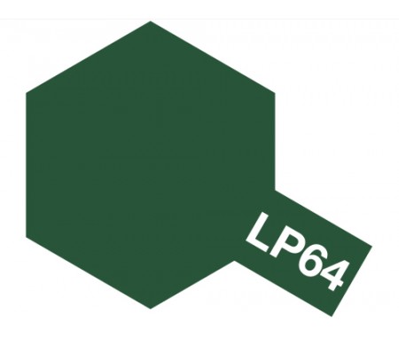 Tamiya - LP-64 - LP-64 Olive Drab (JGSDF) - 10ml Tinta Lacquer  - Hobby Sector