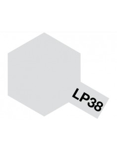 Tamiya - LP-38 - LP-38 Flat Aluminium - 10ml Lacquer Paint  - Hobby Sector