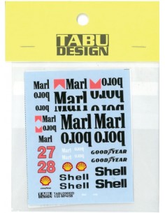 Tabu Design - TABU20002D - Decals for McLaren MP 4/5B  - Hobby Sector