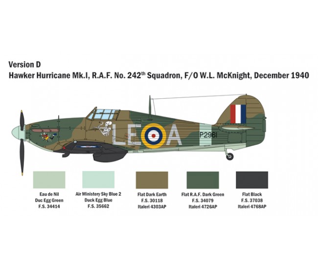 Italeri - 2802 - Hurricane MK.I - The Battle of Britain  - Hobby Sector