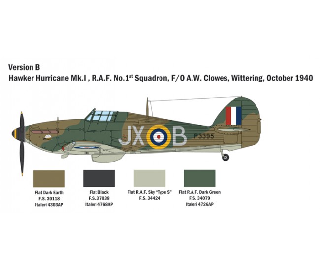 Italeri - 2802 - Hurricane MK.I - The Battle of Britain  - Hobby Sector