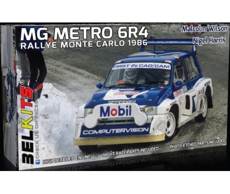 Belkits - BEL015 - MG Metro 6R4 Rallye Monte Carlo 1986  - Hobby Sector