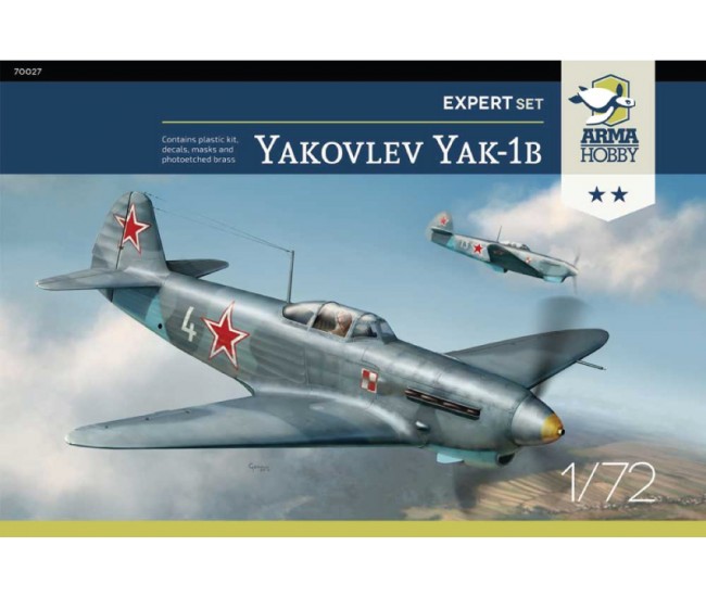 Arma Hobby - 70027 - Yakovlev Yak-1B - Expert set  - Hobby Sector