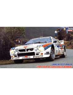 Hasegawa - 25030 - Lancia 037 Rally 1984 Tour de Corse Rally Winner  - Hobby Sector