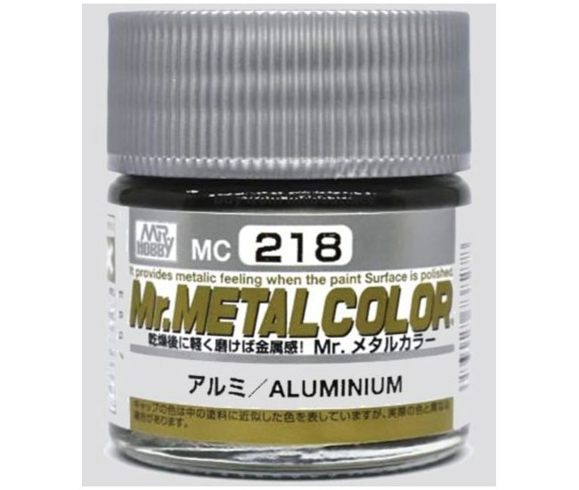 MrHobby (Gunze) - MC-218 - Mr.Metal Color Aluminium 10ml  - Hobby Sector