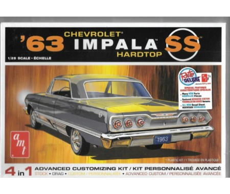 AMT - AMT1149 - 1963 Chevrolet Impala SS  - Hobby Sector