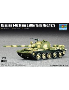 Trumpeter - 07147 - Russian T-62 Battle Tank Mod. 1972  - Hobby Sector