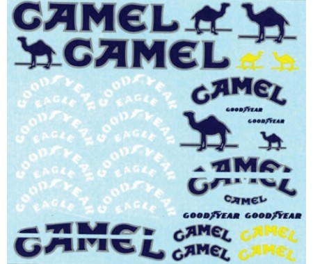 MSM Creation - MSMD069 - Camel and Goodyear Decals Lotus 99T  - Hobby Sector