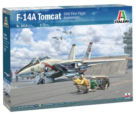 Italeri - 1414 - F-14A Tomcat 50th First Flight Anniversary  - Hobby Sector