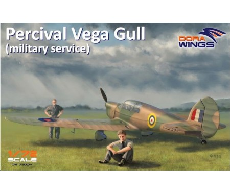 Dora Wings - DW72004 - Percival Vega Gull (military service)  - Hobby Sector