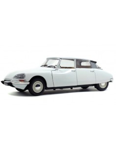 Solido - S1800705 - Citroen D Special blanche 1972  - Hobby Sector