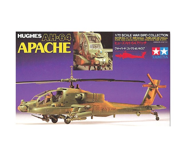 Tamiya - 60707 - Hughes AH-64 Apache  - Hobby Sector