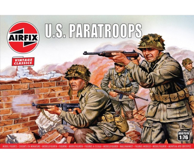 Airfix - A00751V - U.S. Paratroops  - Hobby Sector
