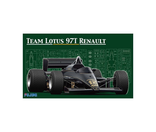 Fujimi - 091952 - Team Lotus 97T Renault 1985  - Hobby Sector