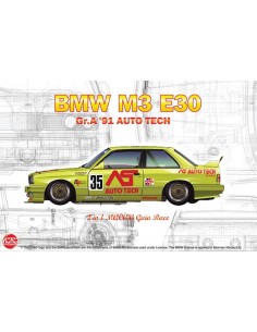 Nunu - PN24014 - BMW M3 E30 Gr.A 91 Auto Tech  - Hobby Sector