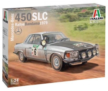 Italeri - 3632 - Mercedes-Benz 450 SLC Rallye Bandama 1979  - Hobby Sector
