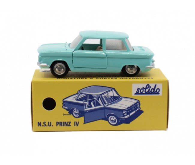 Solido - S1001271 - NSU Prinz IV Turquoise  - Hobby Sector