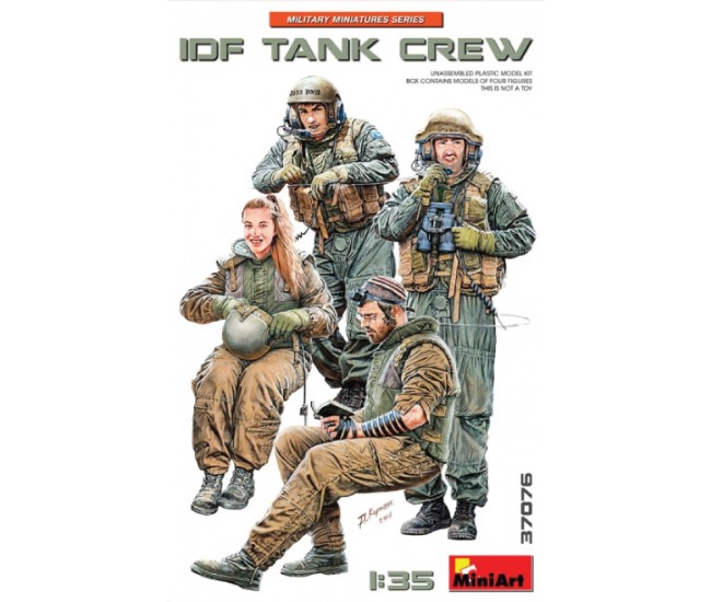 MiniArt - 37076 - IDF Tank Crew  - Hobby Sector