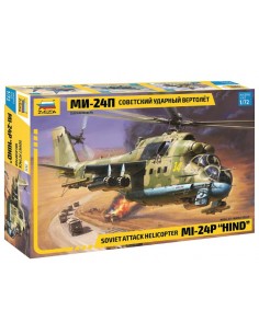 Zvezda - 7315 - MI-24P HIND Soviet Attack Helicopter  - Hobby Sector