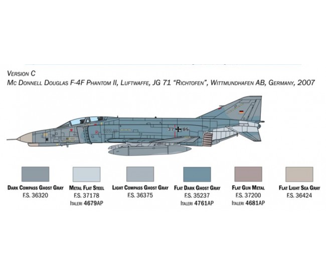 Italeri - 1448 - F-4E/F Phantom II  - Hobby Sector