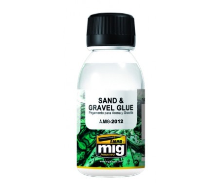 AMMO MIG - A.MIG-2012 - Sand & Gravel Glue 100ml  - Hobby Sector