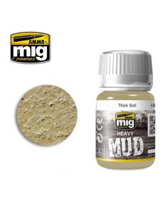 AMMO MIG - A.MIG-1701 - Heavy Mud - Thick Soil  - Hobby Sector