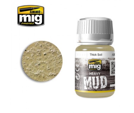 AMMO MIG - A.MIG-1701 - Heavy Mud - Thick Soil  - Hobby Sector