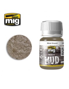 AMMO MIG - A.MIG-1703 - Heavy Mud - Moist Ground  - Hobby Sector