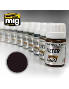MIG - A.MIG-1506 - Filter - Brown For Dark Green  - Hobby Sector