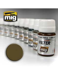AMMO MIG - A.MIG-1510 - Filter - Tan For 3 Tone Cameo  - Hobby Sector